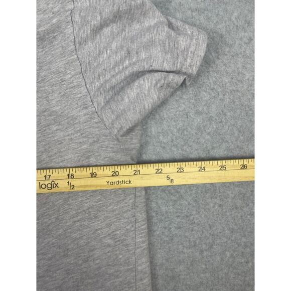 Yale University Shirt‎ Women's XL Blue Gray Vertical Color Blocked Short Sleeve - Picture 7 of 8